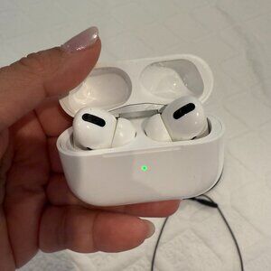 Apple AirPods Pro 2 with MagSafe Wireless Charging Case - White with accessories